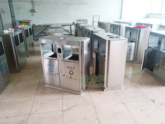    創(chuàng)新不銹鋼垃圾桶 讓環(huán)境更有價值！