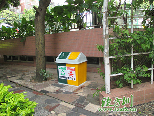 炎炎夏季，玻璃鋼垃圾桶為清遠市街道帶來點點綠意
