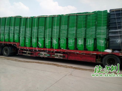 欣方圳塑料環(huán)保垃圾桶，天津市場銷量倍增