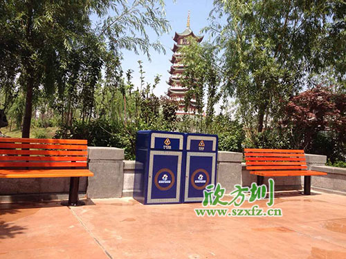 戶外分類彩繪垃圾桶什么品牌好？欣方圳為您推薦