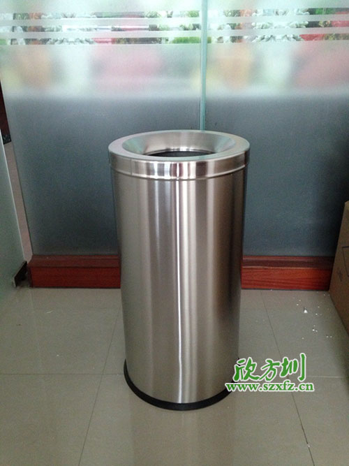  港式不銹鋼圓形垃圾桶哪里找，就找深圳欣方圳