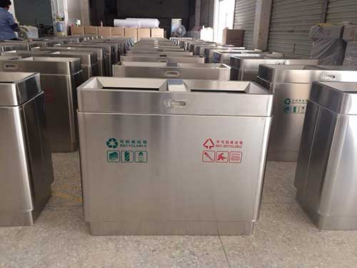 看廣州用戶(hù)如何評(píng)定不銹鋼垃圾桶廠(chǎng)家實(shí)力