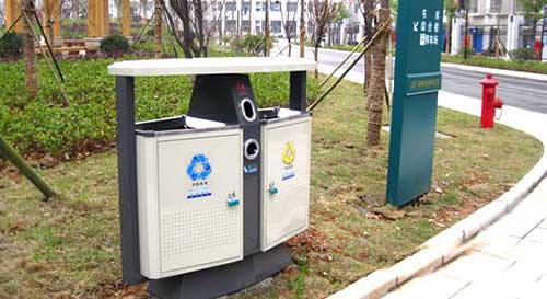 戶外垃圾桶的材質(zhì)有哪些？