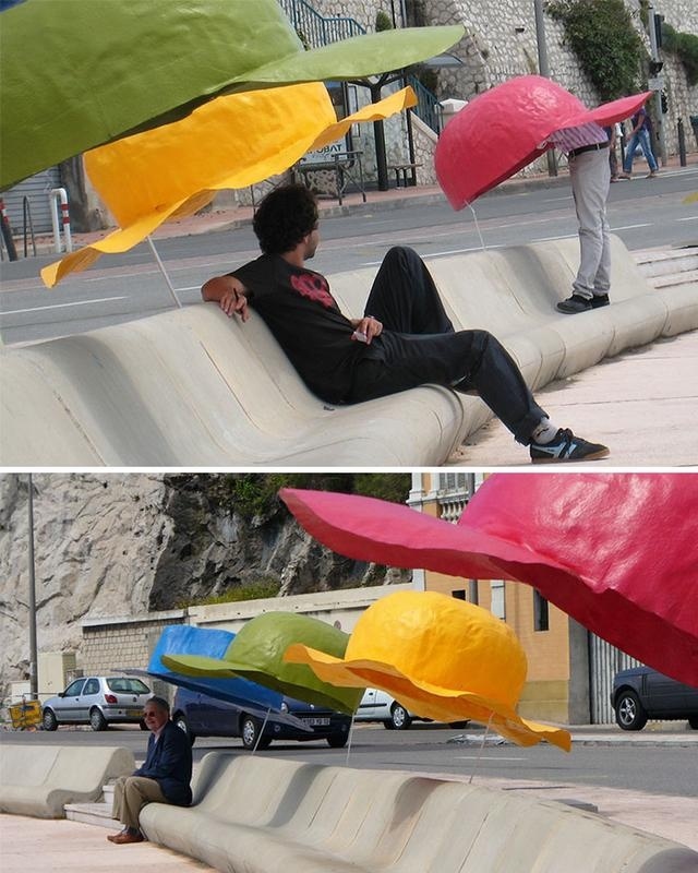 童趣創(chuàng)意設(shè)計七彩戶外休閑椅，能遮陽擋雨