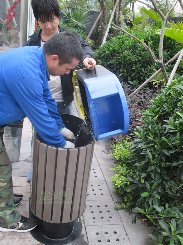 深圳房地產(chǎn)用什么垃圾桶？