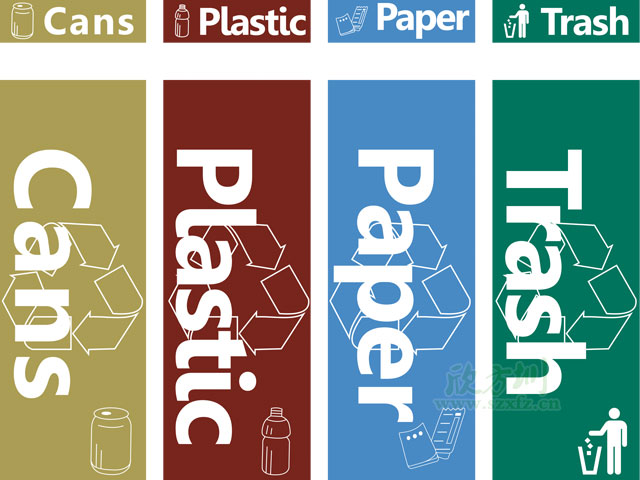 垃圾桶圖標(biāo)及分類標(biāo)識(shí)有哪些？