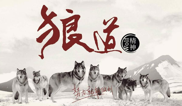 學(xué)習(xí)狼道精神,做好垃圾桶銷售工作