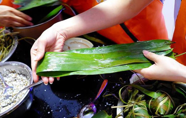 端午將至粽葉屬于什么垃圾可扔廚余垃圾桶嗎？